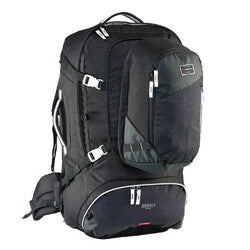 Caribee Journey 65L Travel Pack - Black