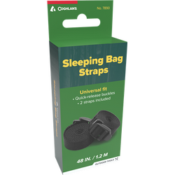 Coghlans Sleeping Bag Straps - 2 Pack