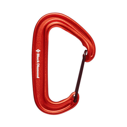 Black Diamond MiniWire Carabiner - Red