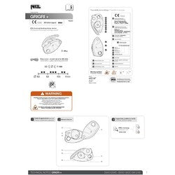 Petzl GriGri + Belay Device - Orange