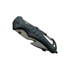 Baladeo Security Knife Emergency Carbon Fibre Style