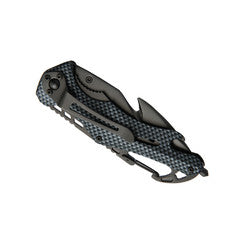 Baladeo Security Knife Emergency Carbon Fibre Style