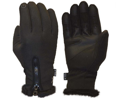 XTM Nina Soft Shell Ladies Snow Gloves - Black - L