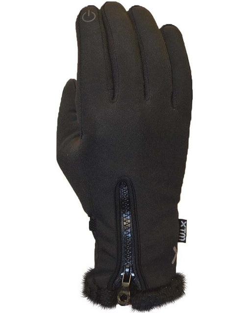 XTM Nina Soft Shell Ladies Snow Gloves - Black - L