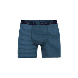 Icebreaker Anatomica Mens Merino Boxer Underwear - Jet Heather - L