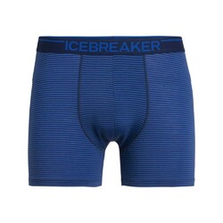 Icebreaker Anatomica Mens Merino Boxer Underwear - Jet Heather - L