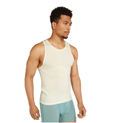 Icebreaker Anatomica Mens Merino Tank Top - Undyed - L