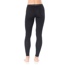 Icebreaker Oasis 200 Womens Thermal Base Layer Leggings - Black - L