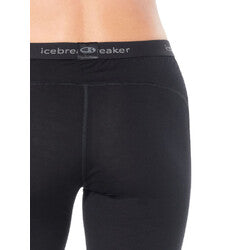 Icebreaker Oasis 200 Womens Thermal Base Layer Leggings - Black - L