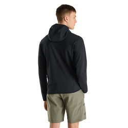 Arcteryx Kyanite LT Mens Fleece Hooded Jacket - Black - XXL