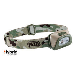 Petzl Tactikka + 350 Lumen Compact Headlamp - Black