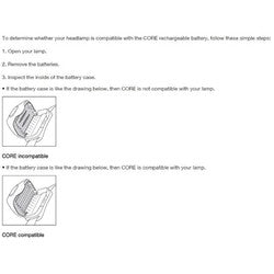 Petzl Accu Core Headlamp Battery