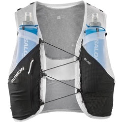 Salomon S/Lab Pulsar 3 Hydration Vest with Flasks - Black/White - L