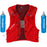 Salomon S/Lab Pulsar 3 Hydration Vest with Flasks - Fiery Red / Black - L