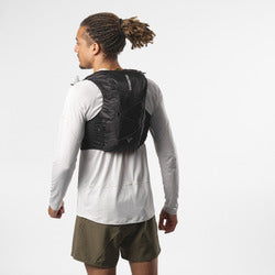 Salomon Active Skin 8 Set Unisex Hydration Vest - Black/Metal - L