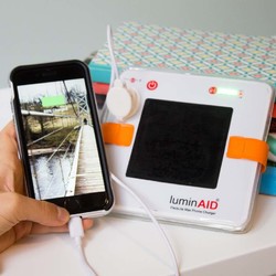 LuminAid PackLite Max 2 in 1 Phone Charger & Compact Solar Lantern