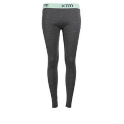 XTM Merino Wool Womens Thermal Pants - Mid Grey Marle - 10