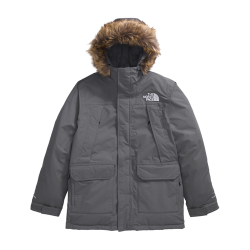 The North Face McMurdo Mens Waterproof Parka Jacket - Smoked Pearl - M