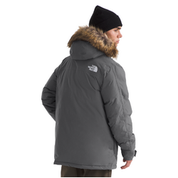 The North Face McMurdo Mens Waterproof Parka Jacket - Smoked Pearl - M