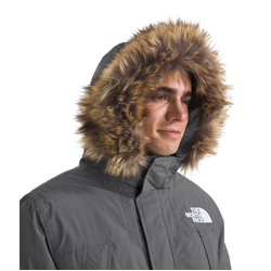 The North Face McMurdo Mens Waterproof Parka Jacket - Smoked Pearl - M