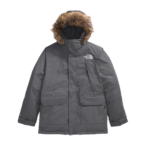 The North Face McMurdo Mens Waterproof Parka Jacket - Smoked Pearl - M