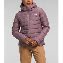 The North Face Aconcagua 3 Womens Insulated Hooded Jacket - Fawn Grey - S