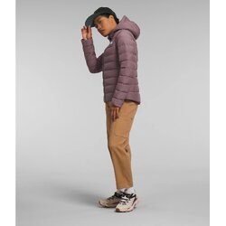 The North Face Aconcagua 3 Womens Insulated Hooded Jacket - Fawn Grey - S