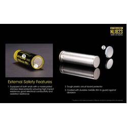 Nitecore NL1823 (NL183) 18650 Rechargeable Li-Ion Battery - 2300mAh