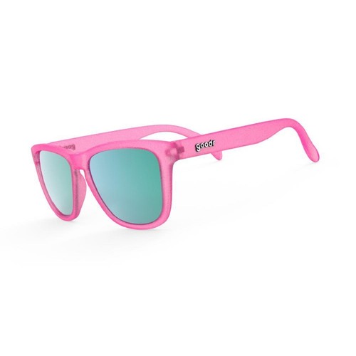 Goodr The OG Running Sunglasses - Flamingos on a Booze Cruise