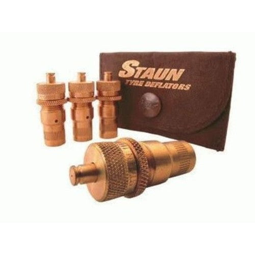 Staun Set of 6 4WD Car and Trailer Tyre Deflators