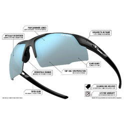 Tifosi Centus Performance Sunglasses - Gloss Black