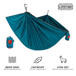 Grand Trunk Tech Double Hammock - Cabo Print