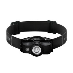 Led Lenser MH4 Rechargeable 400 Lumen Headlamp - Black