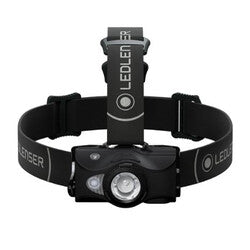 Led Lenser MH8 Rechargeable 600 Lumen Headlamp - Black