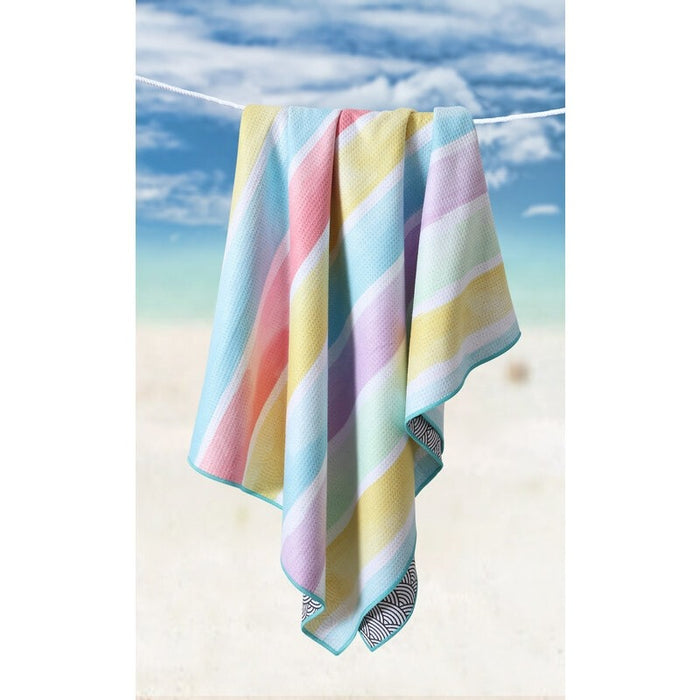 Esplanade Home Sorbet Stripes Sand Free Beach Towel