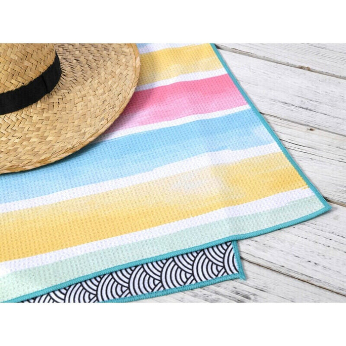 Esplanade Home Sorbet Stripes Sand Free Beach Towel