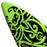 Inflatable Stand Up Paddleboard Set 305x76x15 cm Green vidaXL