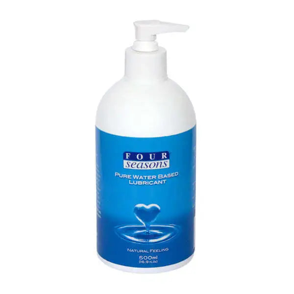 Four Seasons Personal Lubricant - Water Based - 500ml Pump Pack - (LUB007)