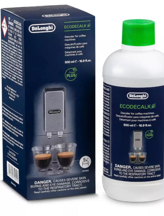 DéLonghi EcoDecalk Coffee Machine Descaler 500mL Cleaning Solution AU Stock New