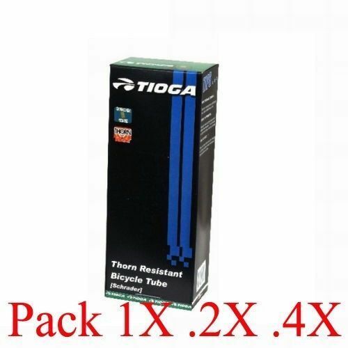 Tioga Thorn Proof Tube 26"X 1.90/2.125" Schrader 48Mm Valve Mtb Bike Tube