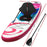 11FT Weisshorn Stand Up Paddle Board Inflatable Kayak Surfboard SUP Paddleboard Pink